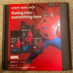 Every Man Jack Spider-Man fresh air scent set